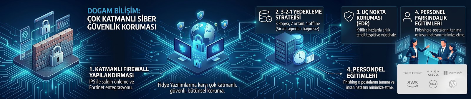 Şirket Verilerinizi Fidye Yazılımlarından (Ransomware) Nasıl Koruruz?